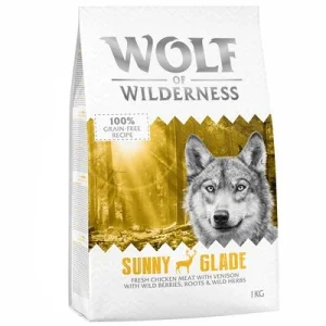 Wolf of Wilderness Adult "Sunny Glade" hirvi – viljaton 1 kg