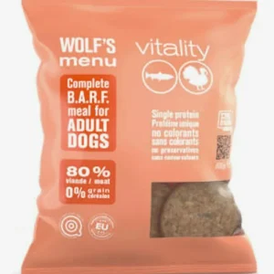 Wolf´s Menu Kalkkuna+Lohi täysravinto 800g