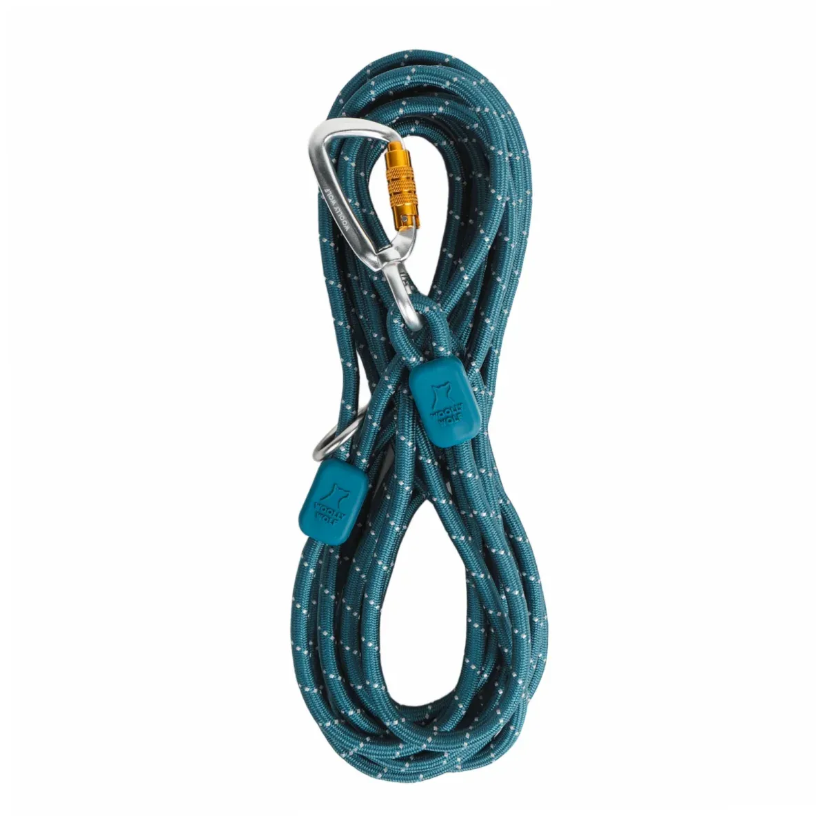 Woolly Wolf Long Rope Leash pitkä köysihihna 6 m, teal
