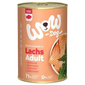 WOW Adult -säästöpakkaus 24 x 400 g lohi