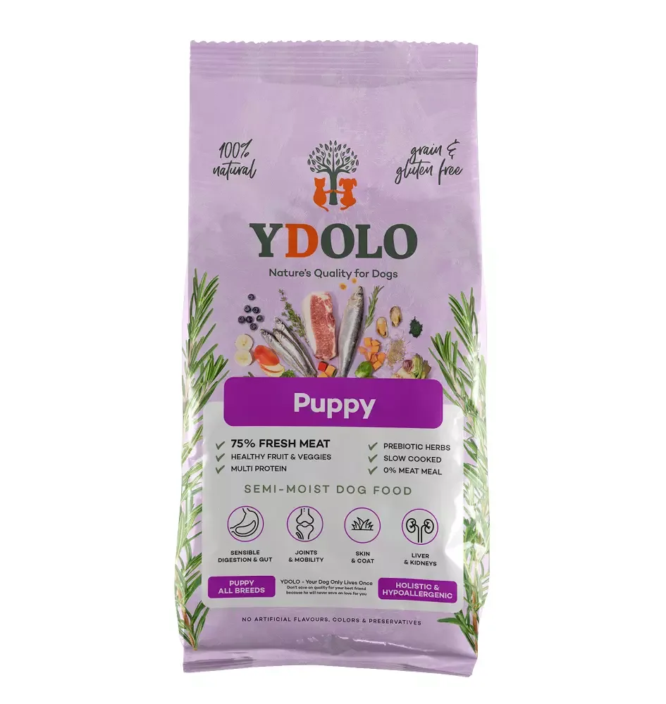 Ydolo Healthy & Pure Puppy puolikostea penturuoka