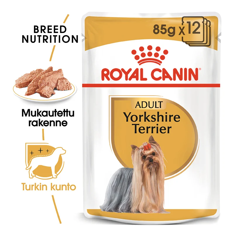 Yorkshire Terrier Adult Wet Pouch 12x85g