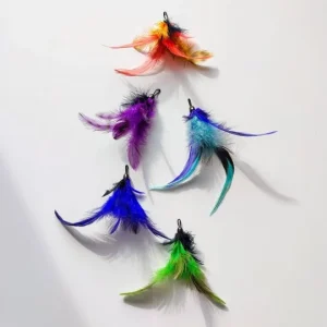 Yugie Toys Feathery Kissasyötti – Käsin tehty Suomessa!