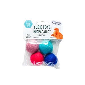 Yugie Toys Huopapallot 4 kpl, värilajitelma