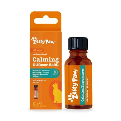 Zesty Paws Cat Calming Diffuser -täyttöpakkaus 30 ml