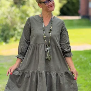 Zeze Samettitunika Ella 28 Khaki