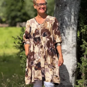 Zeze Tunikamekko Gunhild 206 Ruskea