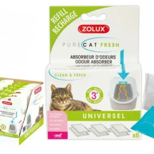 Zolux Purecat Fresh kit kissanvessan raikastin täyttöpakkaus