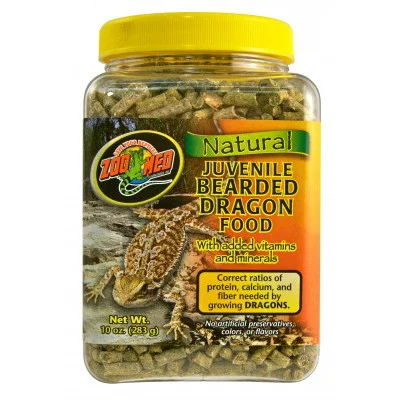 Zoomed Natural Bearded Dragon Food Juvenile 283g - Image 2