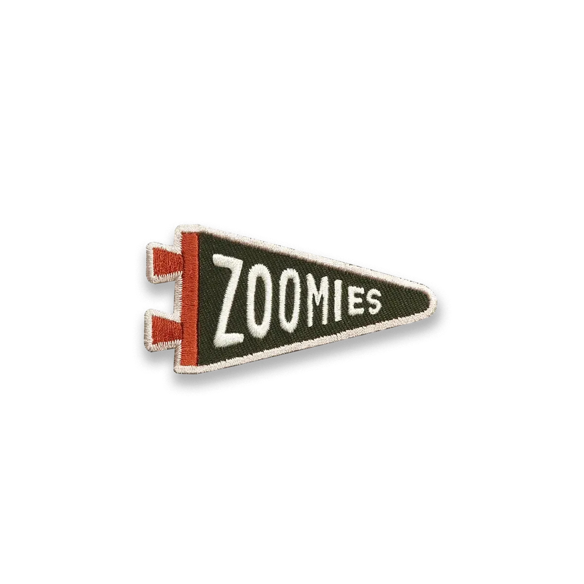 Zoomies-silitettävä kangasmerkki lemmikille
