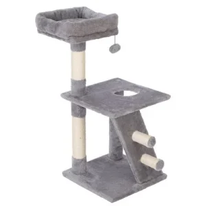zooplus Basics S -raapimispuu harmaa