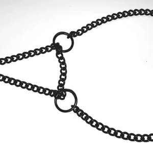 ½-kuristava ketjupanta musta 1,5mm 50781